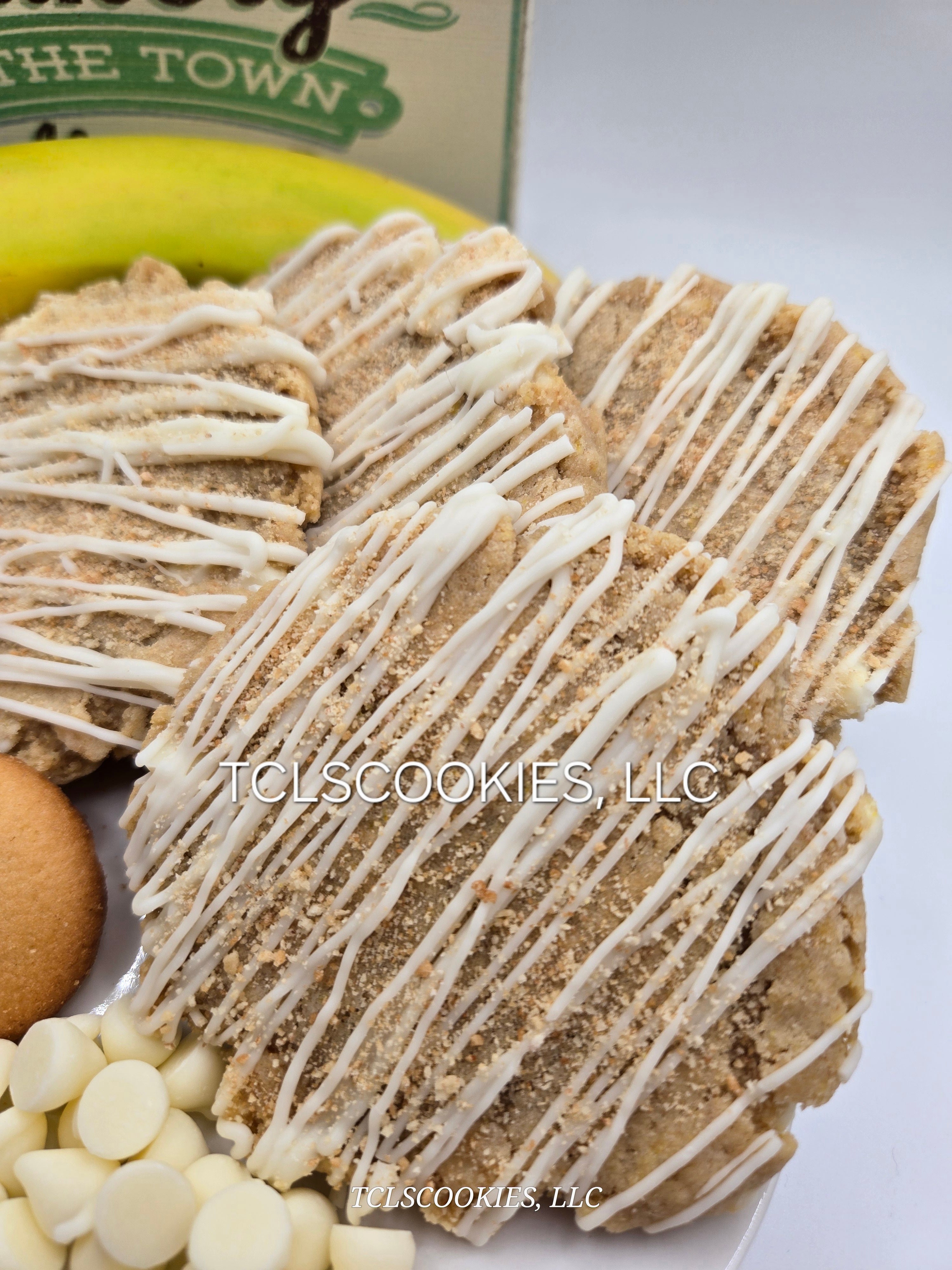 Banana Pudding Cookies (1 Dozen) BEST SELLER!