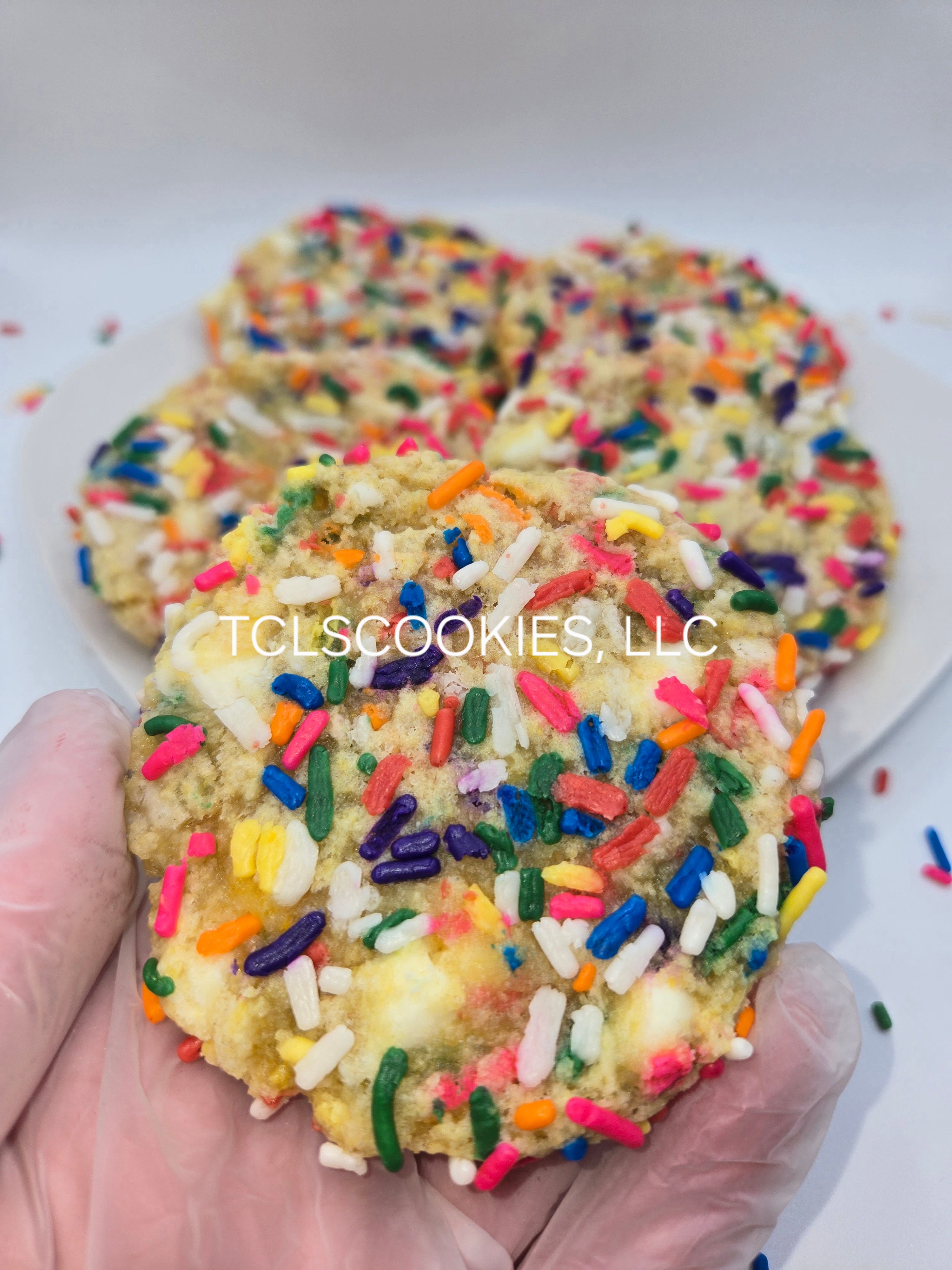 Birthday Cake Cookies (1 Dozen) BEST SELLER!