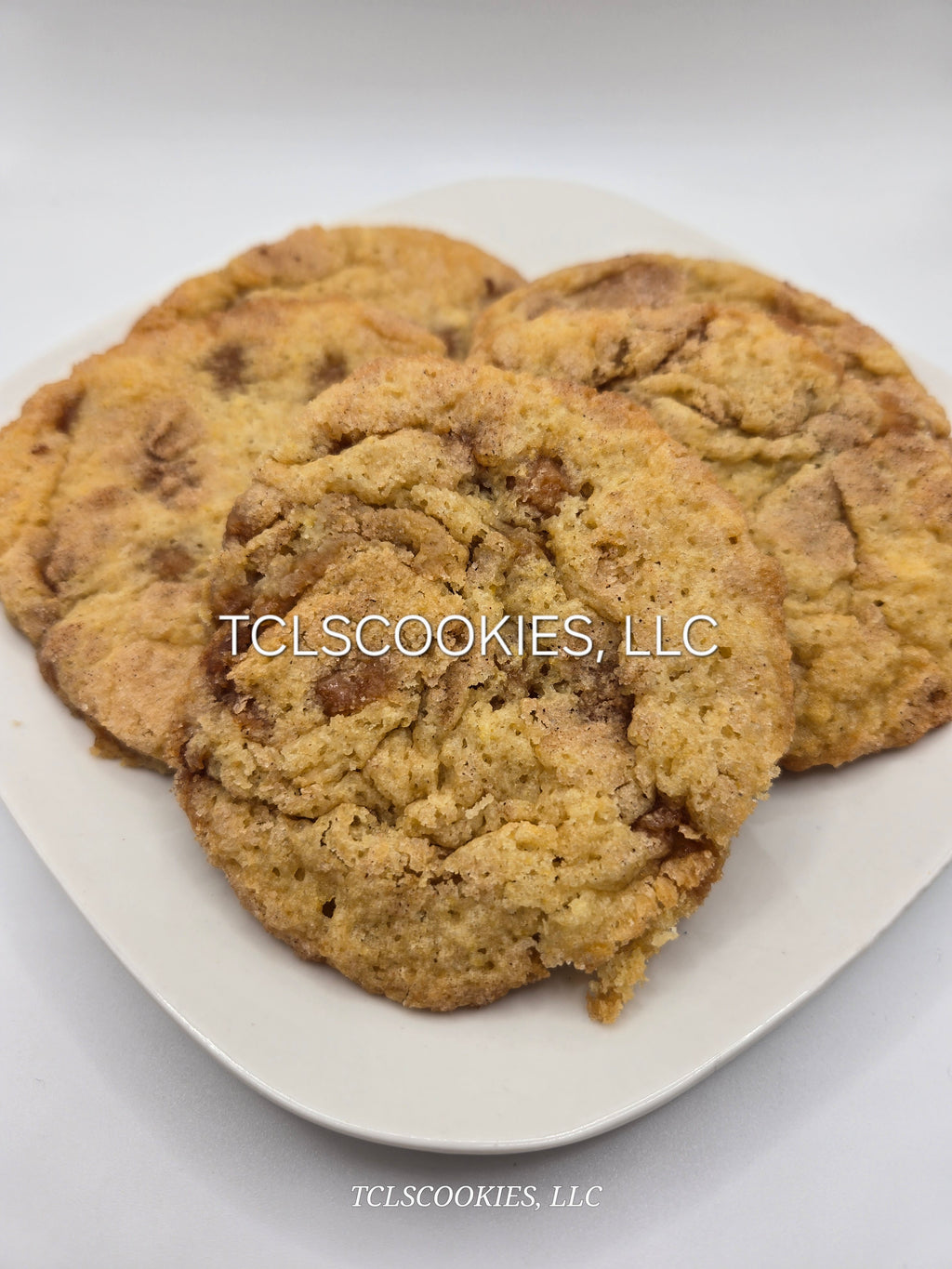 Caramel Apple Snickerdoodle Cookies (1 Dozen)