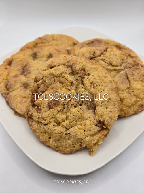 Caramel Apple Snickerdoodle Cookies (1 Dozen)
