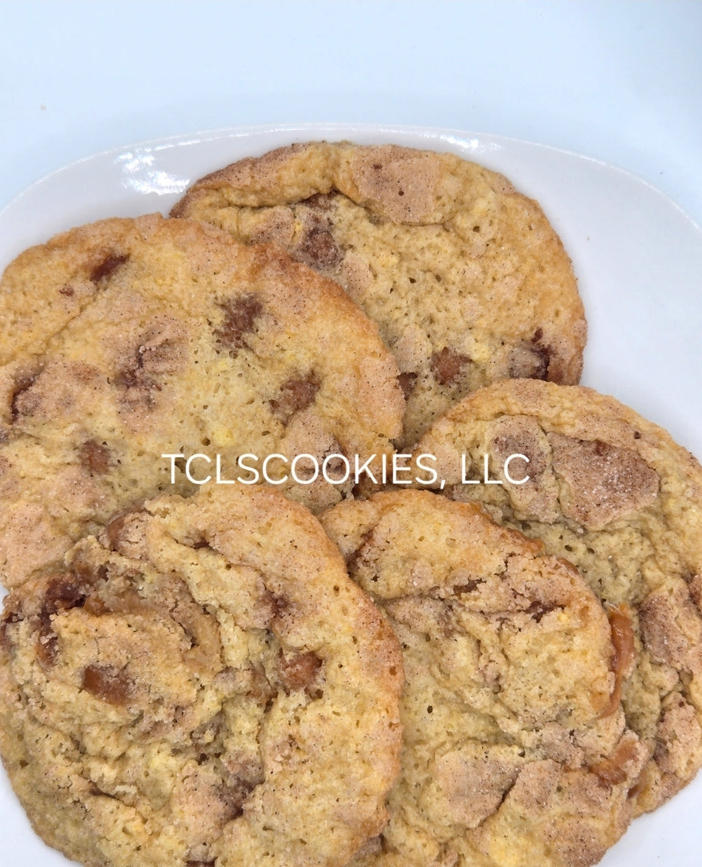 Caramel Apple Snickerdoodle Cookies (1 Dozen)