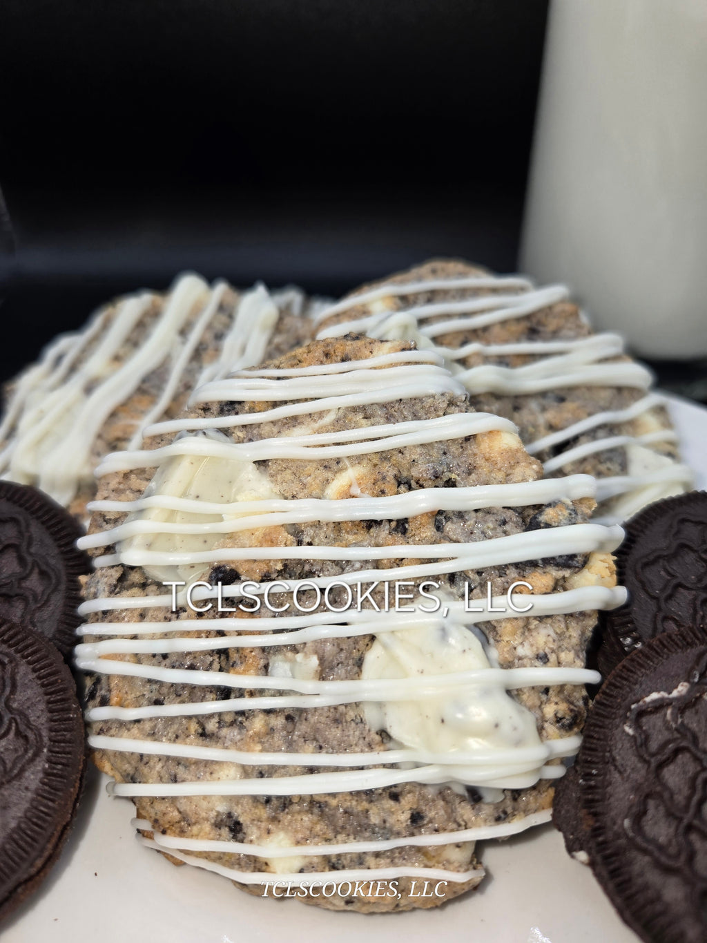 Cookies-N-Cream Cookies (1 Dozen) BEST SELLER!