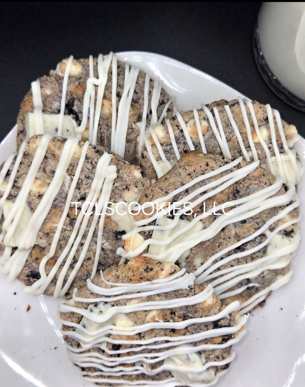 Cookies-N-Cream Cookies (1 Dozen) BEST SELLER!