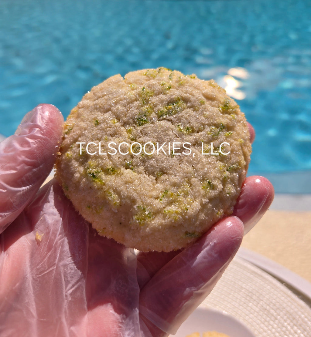 Key Lime Sugar Cookies (1 Dozen)