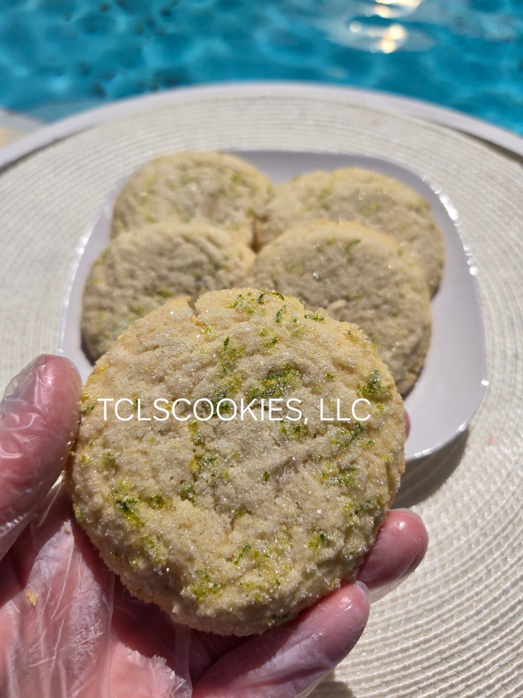 Key Lime Sugar Cookies (1 Dozen)