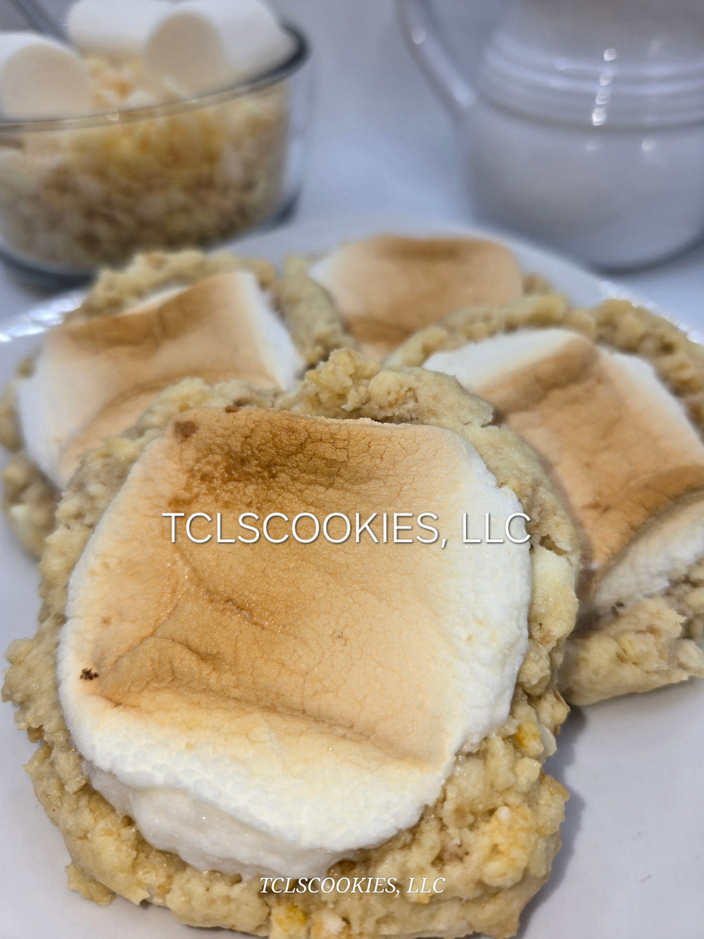 Marshmallow Crunch Cookies (1 Dozen) BEST SELLER!