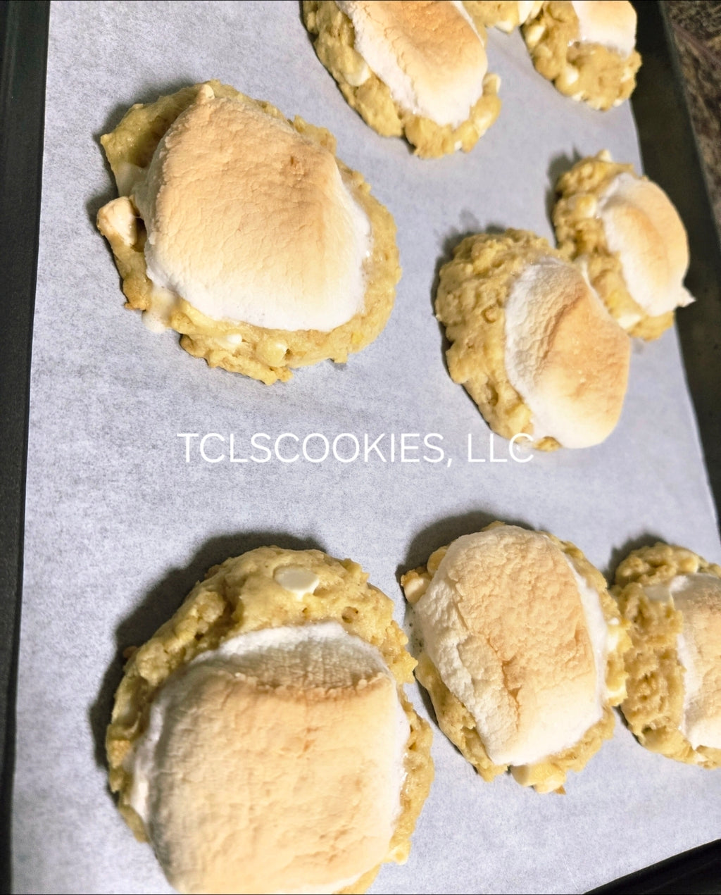 Marshmallow Crunch Cookies (1 Dozen) BEST SELLER!