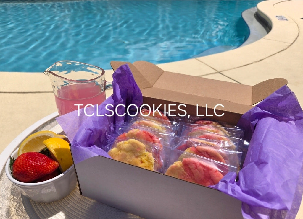 Strawberry Lemonade Cookies (1 Dozen) BEST SELLER!