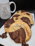 Coffee Marble Cookies (1 Dozen)